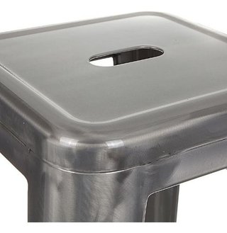 Banqueta Taburete Tolix Metálico Galvanizada - Alto Impacto- - comprar online