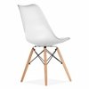 Silla Tulip Eames Dsw Almohadon Madera- Alto Impacto