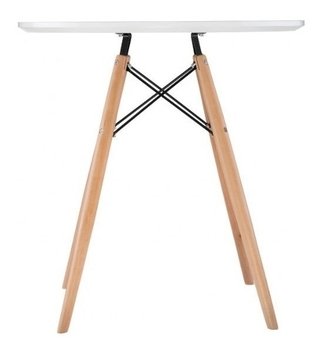 Combo Mesa Eames 80 + 2 Silla Tulip Tapizada - Alto Impacto - tienda online