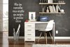 Escritorio Habitación Juvenil Blanco 4c Moderno Alto Impacto - comprar online