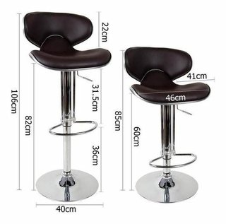 Imagen de Set 2 Banqueta Taburete Tapizado Mod Trend - Alto Impacto