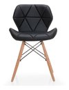 Combo Mesa Eames 80cm + 2 Sillas Eames Diamond Dsw - ALTO IMPACTO Home + Office