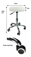 Banqueta Taburete Dentista Estetica Tattoo Mus- Alto Impacto - tienda online