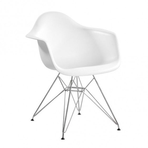Set 2 Sillón Eames Dar Base Metálica