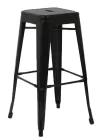 Set 4 Banqueta Taburete Tolix Metalica - Alto Impacto
