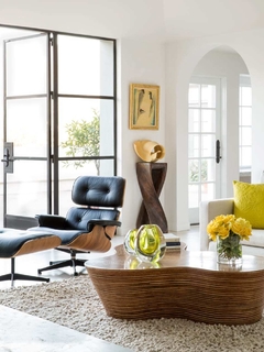 Sillón Eames Lounge Ottoman Blanco en internet