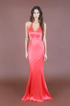Vestido Largo de Saten SURREY I