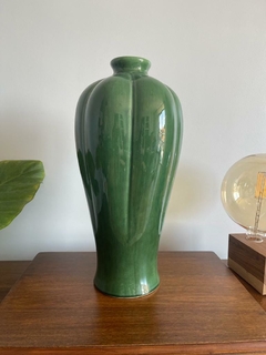 Jarrón verde