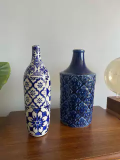Jarrón árabe azul - comprar online