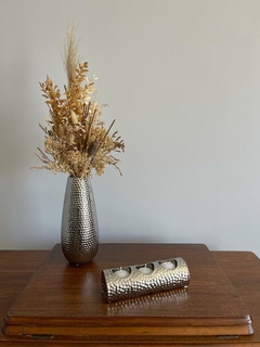 Florero plateado - comprar online