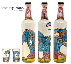botella de mezcal artesanal