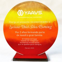 Reconocimiento de vidrio Círculo Gama en internet