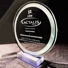 Reconocimiento de cristal grabado