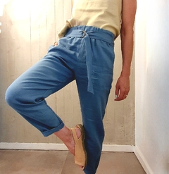 Pantalon COLDPLAY aero 100% Lino - tienda online