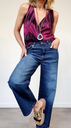 Musculosa VERA Batik fucsia - GUIOTTO Indumentaria 