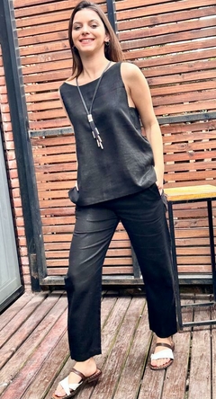 Pantalon COLDPLAY NEGRO - GUIOTTO Indumentaria 