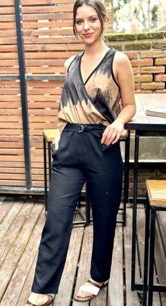 Musculosa VERA Batik marron - comprar online