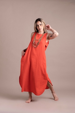 Vestido Rene Naranja