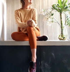 Pantalón Helena terracota - comprar online