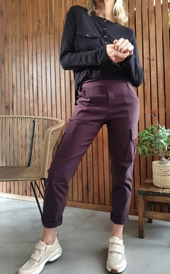 Pantalon cargo bengalina - GUIOTTO Indumentaria 
