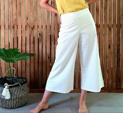Pantalon DINA LINO blanco - comprar online