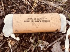 ANTIFAZ DE SEMILLAS Y FLORES DE LAVANDA ORGANICA
