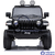 Jeep a bateria licencia oficial RUBICON 2021 12v doble asiento de cuero ruedas de goma 2 motores pantalla tactil control remoto - Importcomers