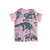 Remera bebé oso rosa