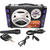 PARLANTE BLUETOOTH PORTATIL CON MICROFONO KARAOKE SD FM WINCO W211V VIOLETA - Shoppingame