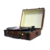TOCADISCOS BLUETOOTH GIRADISCOS BANDEJA WINCO GRABA VINILO A USB PORTABLE WINCOFON W407 PARLANTES INCORPORADOS