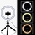 ARO DE LUZ LED 26CM FRIA NEUTRA O CALIDA TRIPODE 20CM SELFIE VIDEOS - Shoppingame