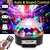 Bola Luz Led Audioritmica Reproduce Sonido Rgb Semi Esfera - tienda online