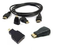 Cable Hdmi a Micro Hdmi Mini Hdmi 3 en 1 Full Hd - comprar online
