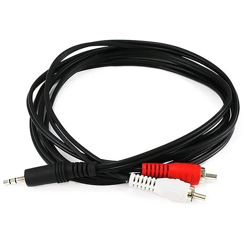 Cable Auxiliar Miniplug 3.5mm 5mts Para Auriculares Pc Auto