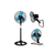 VENTILADOR 10" MINI 25CM DIAMETRO POTENTE METALICO 3EN1 PISO PARED TECHO