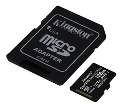 Memoria Micro Sd 128gb Kingston Clase 10 Canvas Select Plus 4k 80mb/s Original en internet