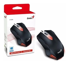 Mouse Gamer GENIUS X G200 Usb Led 1000dpi Luz Retroiluminado - Shoppingame