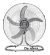 Imagen de VENTILADOR DE PIE 3 EN 1 PROFILE 1,80MTS GRAN POTENCIA MOTOR 100W 5 ASPAS METALICAS