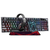 KIT COMBO GAMER TECLADO MOUSE AURICULAR LUZ LED RGB NOGA NKB407