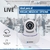 CAMARA SEGURIDAD IP WIFI PSP HD 720P AUDIO 2 ANTENAS MOTORIZADA VIGILANCIA NOCTURNA