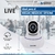 CAMARA IP VIGILANCIA VISION NOCTURNA 3 ANTENAS MONITOREO ALERTAS
