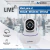 CAMARA IP VIGILANCIA VISION NOCTURNA 3 ANTENAS MONITOREO ALERTAS