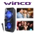 PARLANTE WINCO W745 BLUETOOTH LUZ RGB INALAMBRICO FM MICROFONO CONTROL REMOTO en internet