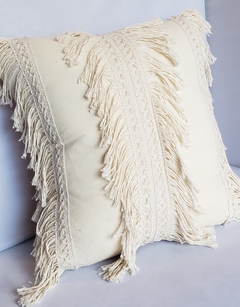 Pack 3 Almohadones Boho Borlas y Flecos en internet
