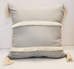 Almohadón Tussor Flequillo - comprar online