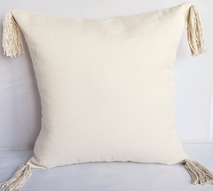 Pack 3 Almohadones Boho Borlas y Flecos - comprar online