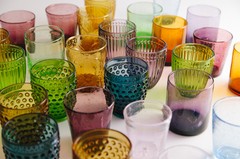 Imagen de Vasos con rayas en relieve