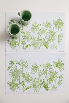Individuales de papel en internet