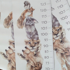 Medidor infantil tela ¨Animalitos Child Growth Chart¨