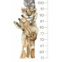 Medidor infantil tela ¨Animalitos Child Growth Chart¨ - comprar online